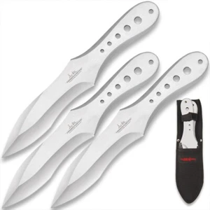 Gil Hibben Genx Pro Thrower Triple Set Large | Nylon Sheath | 11" Overall - Picture 1 of 6