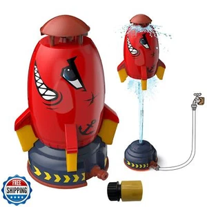 Flexyony Rocket Sprinklers Kids Toys Water Splash Rocket Outdoor Water Play f - Picture 1 of 5