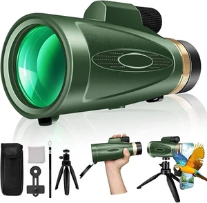 80x100 High Power Telescope with Smartphone Adapter for Bird Watching & Wildlife - Picture 1 of 10