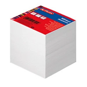1x HERLITZ Notizklotz, Zettelklotz, weiß 9x9cm Notizwürfel 900 Blatt Nr. 146225 - Bild 1 von 1
