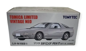 Tomytec Tomica Limited Vintage Neo Mazda Savanna RX-7 GT-X Silver LV-N192h - Picture 1 of 1
