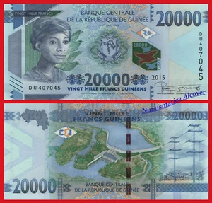 GUINEA 20000 Francs francos 2015 Pick 50 SC  / UNC - Imagen 1 de 1