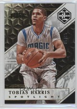 2015-16 Panini Limited Spotlight Gold /25 Tobias Harris #111