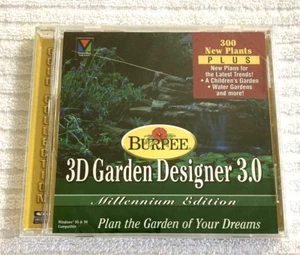 BURPEE 3D Garden Designer 3.0 CD Windows Comp. Millennium Edition ~ NEW SEALED - Picture 1 of 3