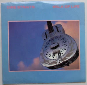 DIRE STRAITS WALK OF LIFE - ONE WORLD 45 7" JUKEBOX RECORD & PICTURE SLEEVE - Picture 1 of 2