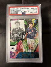 2019 Panini Chronicles Daniel James Pitch Kings Rookie Card PSA 9 Man Utd