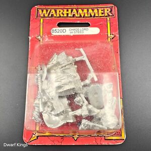 Warhammer Lord on Steed Chaos Classic Metal Sealed 1997 