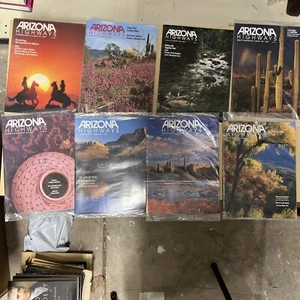 1989 Arizona Highway Magazines, Lot of 8 - Picture 1 of 5