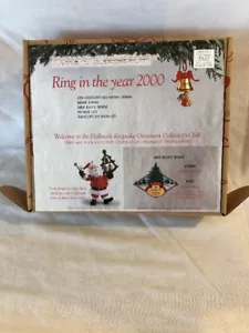 Hallmark Andenken Ornament 2000 Mitgliedschaft Kit 3 Stück Neu in Box - Bild 1 von 5