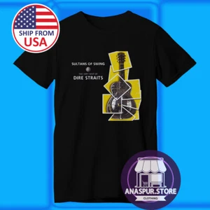 Dire Straits Sultans Of Swing para hombre negro talla S-5XL - Imagen 1 de 1