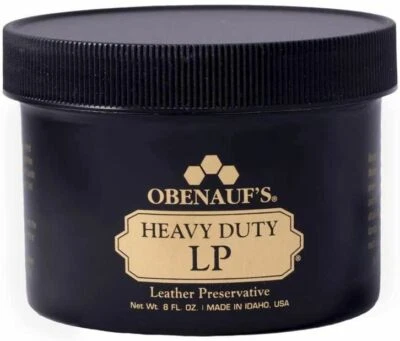 OBENAUF'S HEAVY DUTY LP LEATHER PRESERVATIVE , 8 OZ. JAR - BRAND NEW - Image 1 of 4