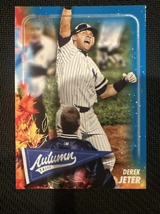 2024 Topps Update #AT-28 Derek Jeter Autumn Tales Blue - Picture 1 of 2