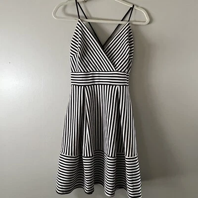 Soprano Spaghetti Strap Sun Dress A-Line Ribbed  Women’s M Babydoll Y2K - Image 1 of 4