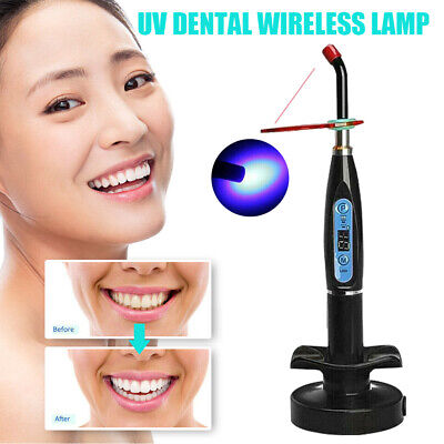 UV Dental Wireless LED Curing Light Cure Lamp Curing Machine Tool Rechargeable • 23.75£