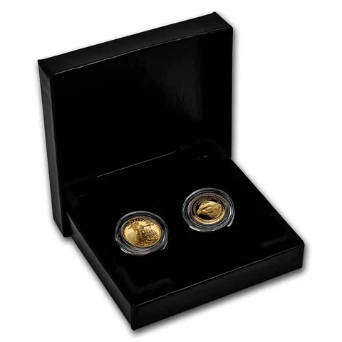 2021-W 1/10 oz Proof Gold Eagle Designer Set (w/Box & COA) - SKU#243760 Cover