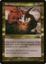 Backlash Invasion Light Play MTG Magic DNA GAMES