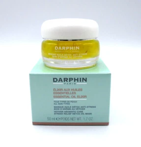 Darphin Oil Elixir Vetiver Aromatic Care Stress Relief Detox Oil Mask ~ 1.7 oz ~ - Picture 1 of 4