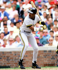 1992 BARRY BONDS Pittsburgh Pirates BASEBALL ACTION Glossy Photo 8x10 PICTURE