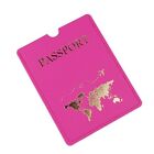 PU Leather Passport Cover Packet ID Card Pouch  Travel