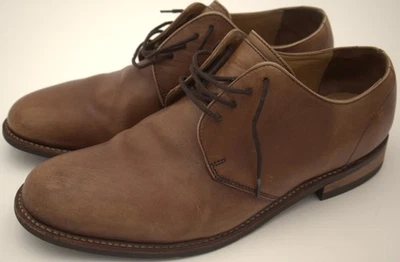 Zapatos de vestir derby de cuero marrón para hombre Charles Tyrwhitt UK 9.5 EU 44 US 10.5 Foto 1 de 4