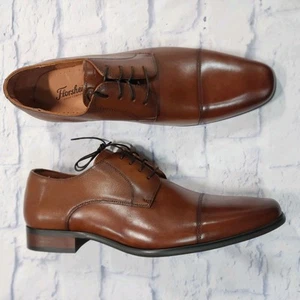 Florsheim PARA HOMBRES TALLA 13 3E Postino Coñac Puntera Oxford Zapatos de Vestir 15149-221 - Imagen 1 de 12