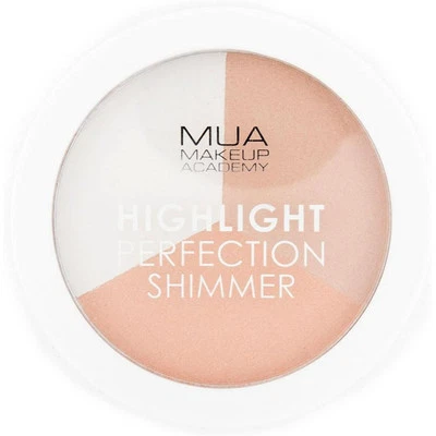 MUA Highlight Perfection Shimmer or Matte Powder Trio Spotlight Sheen, PACK OF 2 - Image 1 of 2