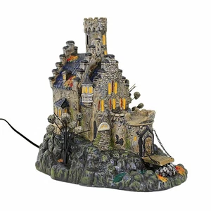 Department 56 Villages Castle Calvaria Halloween Building Village Gothic - Picture 1 of 3
