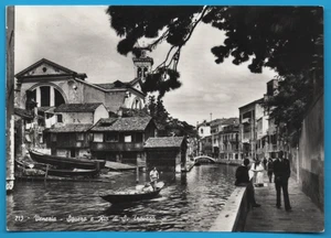 Venezia Squero e Rio S. Trovaso FG cartolina vintage postcard postkarte MA2179 - Picture 1 of 2