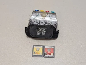 Nintendo DS Guitar Hero On Tour Grip Hand Controller con gioco On Tour & Decades - Foto 1 di 5