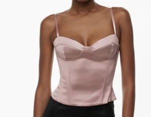 ARITZIA WILFRED Oklahoma Bustier. Mauve Farbe. Größe 8.Tail 128 $ - Bild 1 von 6