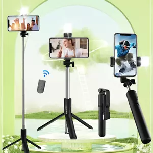 41-inch mobile phone anti-shake selfie stick, live stand wireless camera tripod - Picture 1 of 11