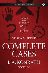 Stop a Murder Complete Cases books 1-5 Paperback by J.A.Konrath - Foto 1 di 4