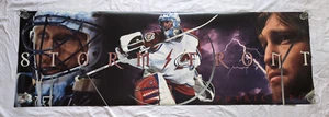 Patrick Roy Colorado Avalanche STORM FRONT 23x71 Large Poster Vintage 1997 - Picture 1 of 22