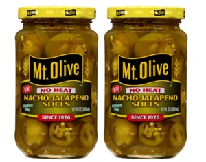 Mt. Olive Diced Jalapeno Peppers (Pack of 2) 12 oz Jars - Picture 1 of 2