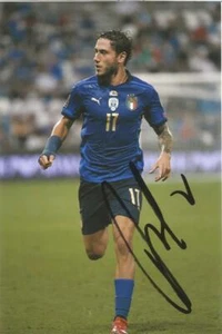 ITALIEN & AC MILAN: DAVIDE CALABRIA SIGNED 6x4 ACTION PHOTO + COA - Bild 1 von 1