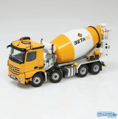 NZG NÜRNBERGER ZINKDRUCKGUSS-MODELLE GMBH Mezclador de conducción NZG Betamix Mercedes Benz Arocs 8x4 MirrorCam 1078