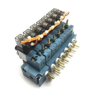 Lot of 1 MAC 45A-MAC-DDAJ-2KE & 6 45A-MAJ-DDAJ-2KE Solenoid Valve, 24VDC - Picture 1 of 6