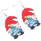  1 Pair Christmas Earrings Women Earrings Santa Clause Earrings Cute Earrings