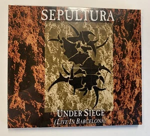 Sepultura - Under Siege (Live In Barcelona) CD Limited Edition 5/31/1991 - Foto 1 di 6