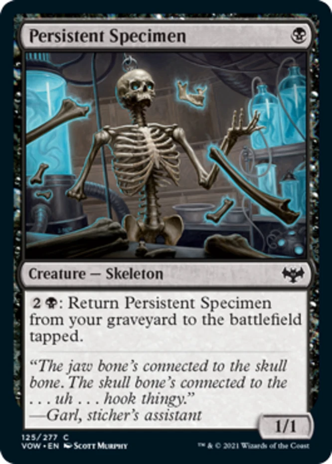 4x Persistent Specimen ~ Near Mint Innistrad: Crimson Vow MTG Magic x4 4 Ultimat - Image 1 of 1