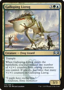 Galloping Lizrog - Ravnica Allegiance 175/259 - MTG - LP - Regular Uncommon - Picture 1 of 1