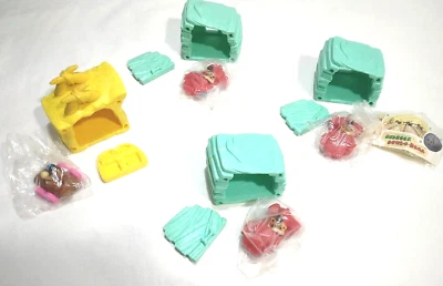 McDonald's Happy Meal Toys• Picapiedra Bowl-O-Rama & Mcdonald's Lote de 4 Foto 1 de 4