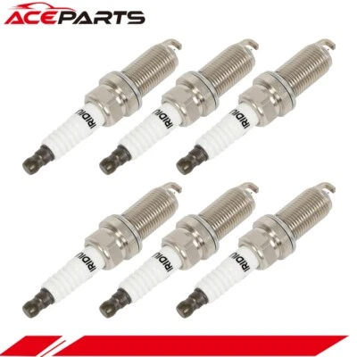 6x Double Iridium Spark Plugs For 2007-2011 Lexus GS450h IS250 V6 2.5L 3.5L - Image 1 of 4