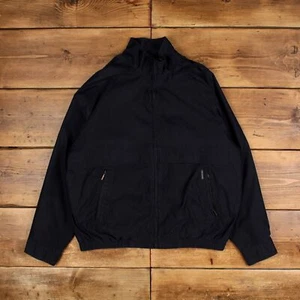 Chaqueta cortavientos vintage resistente a la intemperie XL azul bombardero - Imagen 1 de 9