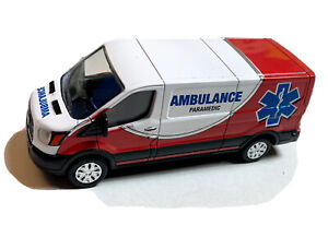 Denver Die Cast Ford Transit Paramedic Ambulance 1/48th use w/Lionel O Gauge NIB