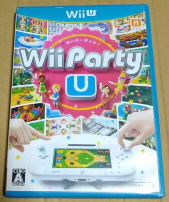 USED Wii Party U (Nintendo Wii U, 2013) JAPAN - Image 1 of 3