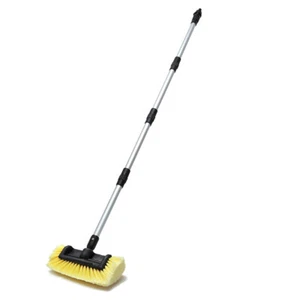 Car Wash Brush with Long Handle, Soft Bristle Scrub for Car, Truck, Boat, RV - Picture 1 of 8