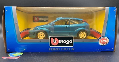 Bburago Ford Focus, automodello scala 1:24 - 1:25, vintage (1684) - Immagine 1 di 4