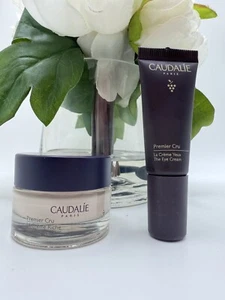 CAUDALIE Premier Cru The Eye Cream + The Rich Cream Travel Set 5ml / 15ml - Picture 1 of 2