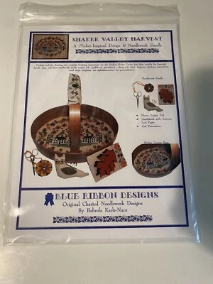 SHAKER VALLEY HARVEST Cross Stitch Patterns Blue Ribbon Designs  - Image 1 of 4
